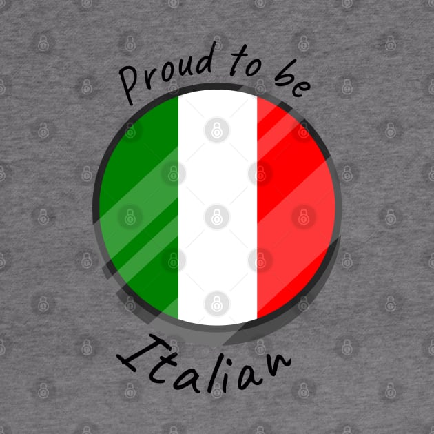 Proud to be Italian design by BrightLightArts